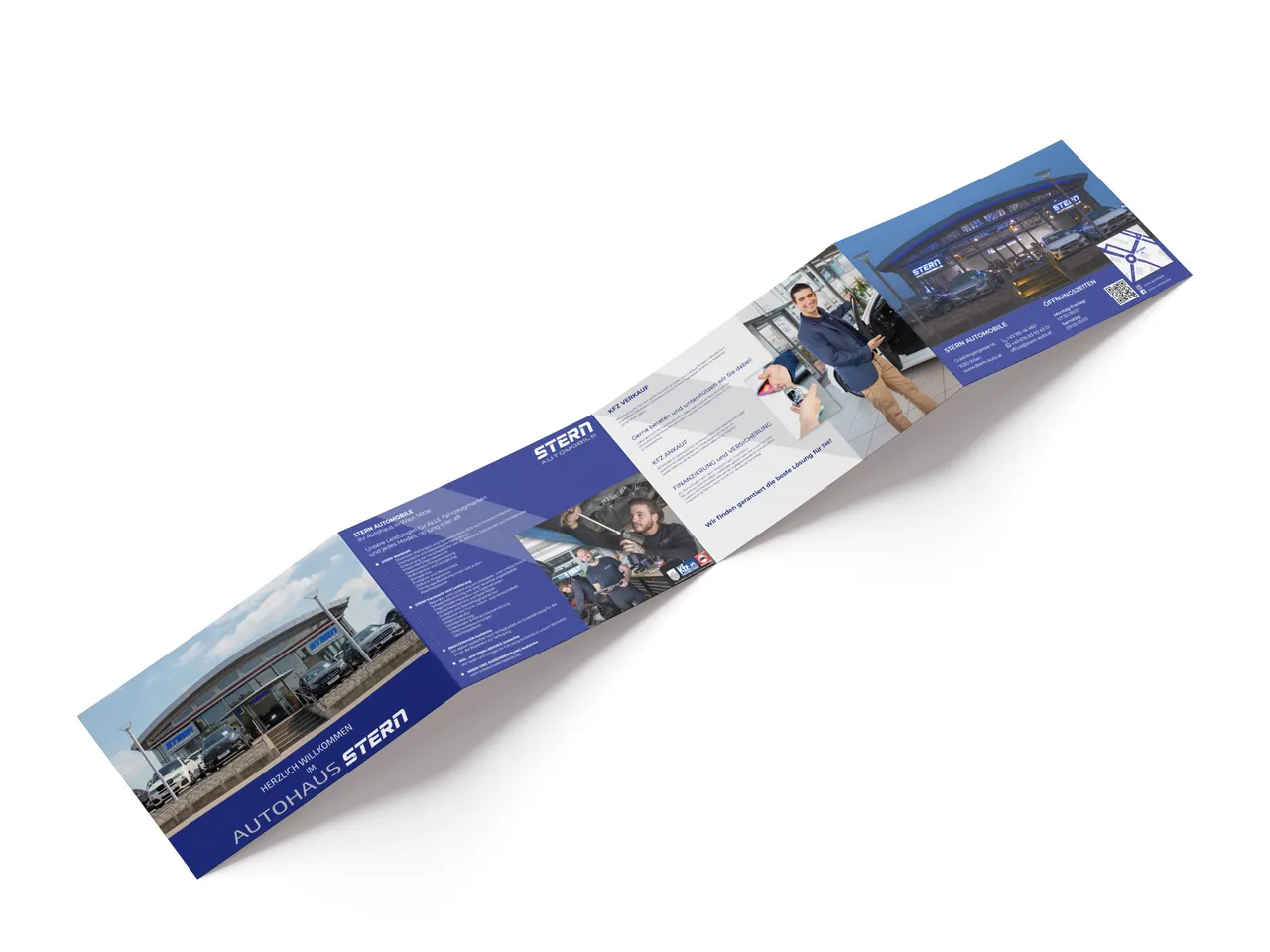 Folder für Autohaus Stern