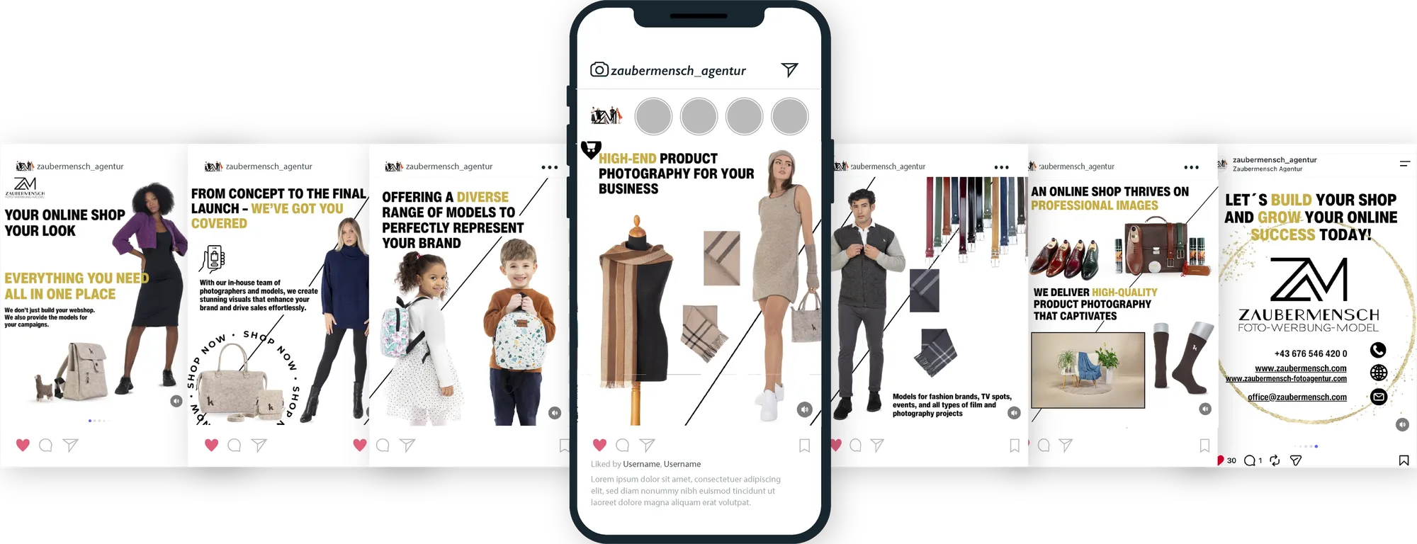 Instagram-Post als Mockup